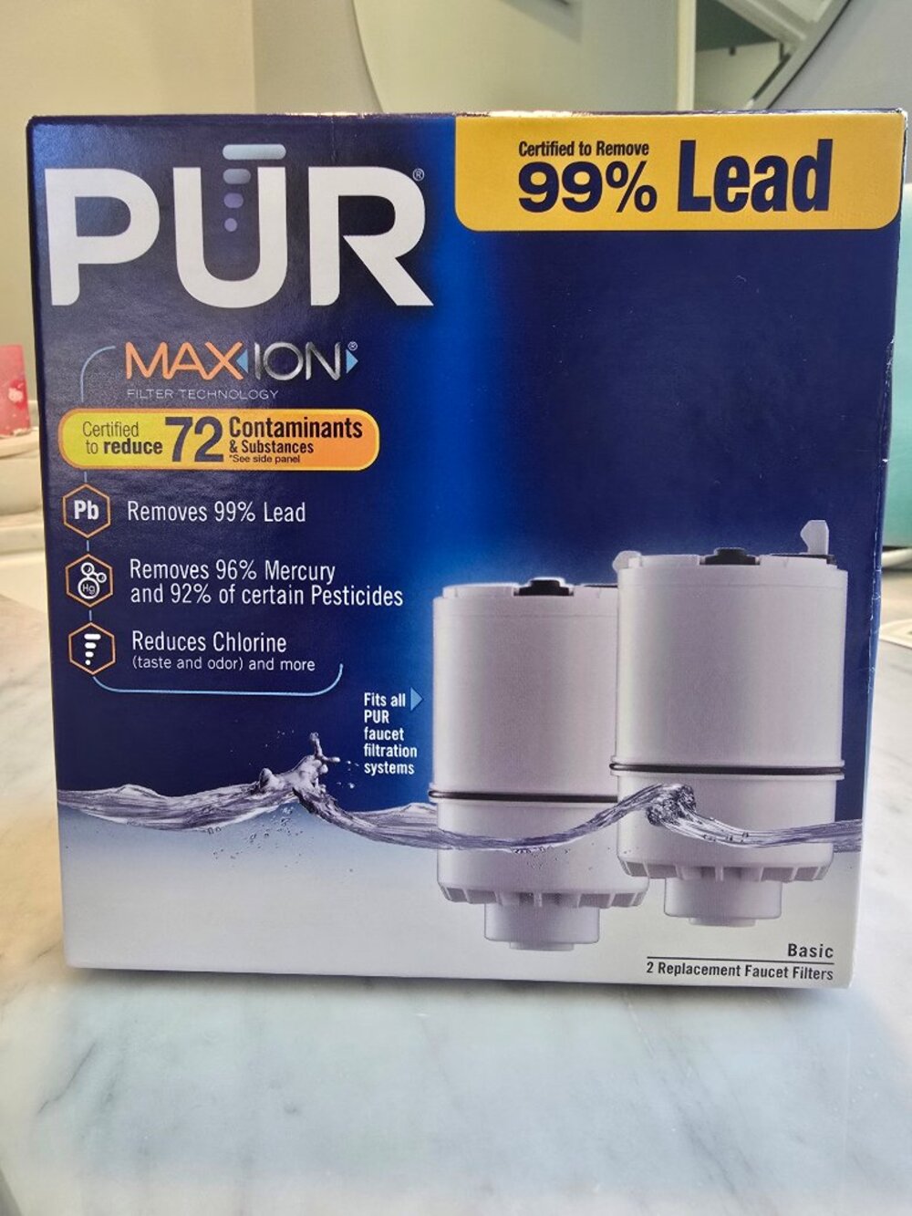 New Un-Opened Boxes Pur Maxion Faucet Filters